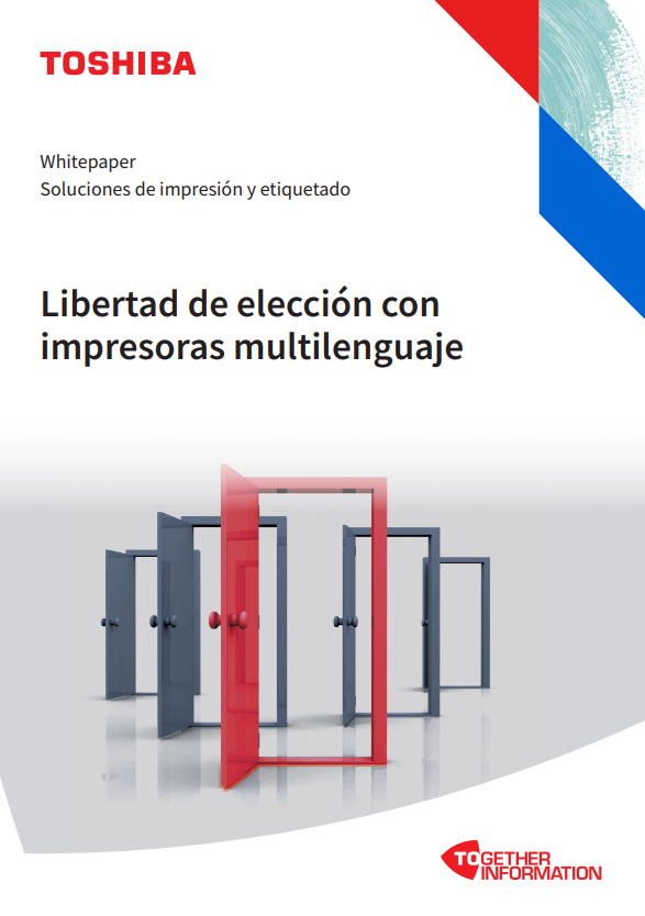 TOSHIBA whitepaper Libertad de elección impresoras Multilenguaje