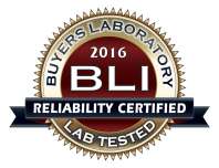 Certificado de Fiabilidad otorgado por el laboratorio independiente BLI